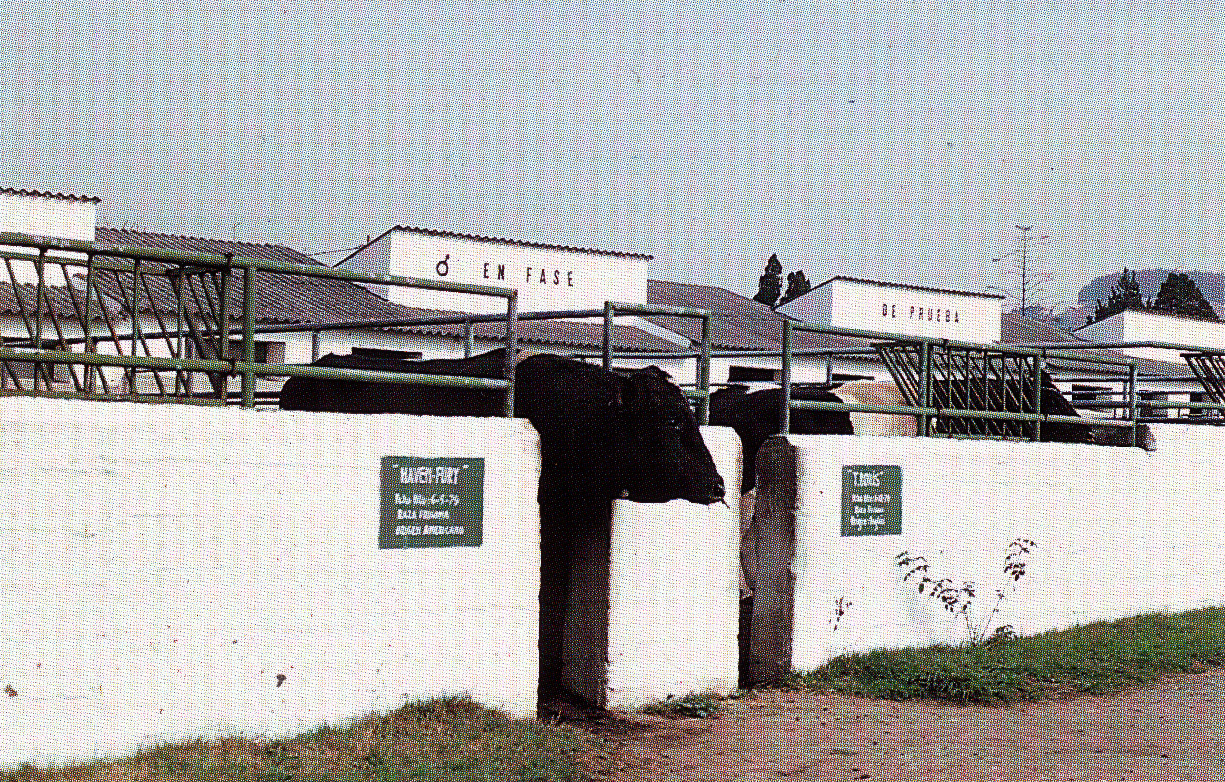 Instalaciones de la Estación Pecuaria de Somió.