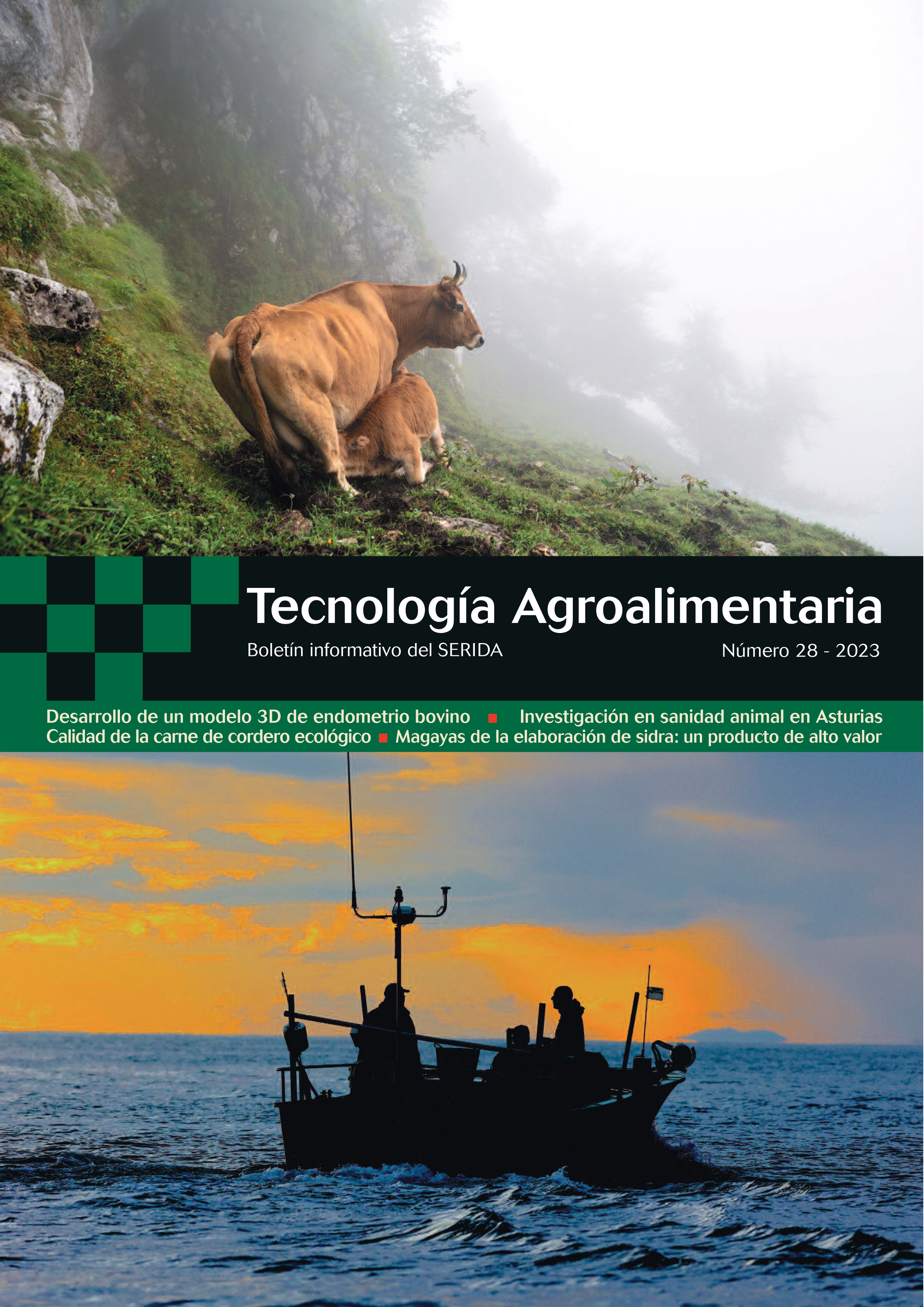 Portada de la revista.